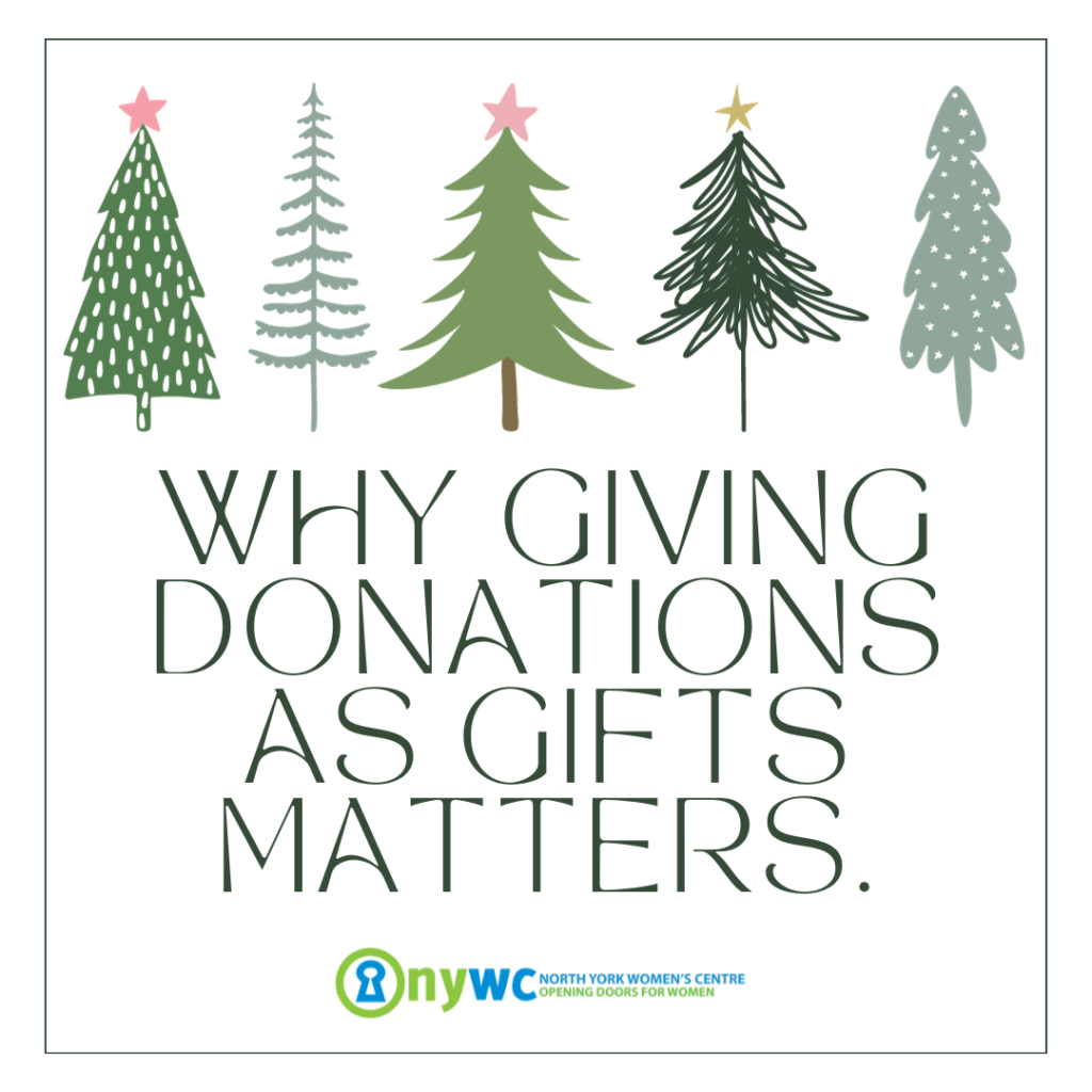 Learn why donation gifts help NYWC and gift recipients!